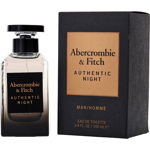 Abercrombie & Fitch Authentic Night Men Eau De Toilette Spray